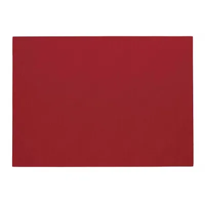 Presto Red 13" x 18" Placemat, Set of 4