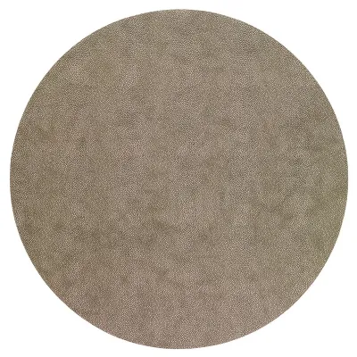 Stingray Bronze 16" Round Placemat, Set of 4