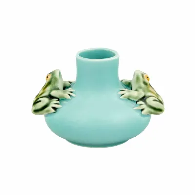 Arte Bordallo Small Vase Two Frogs (Special Order)