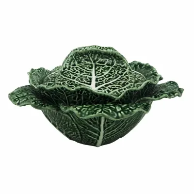 Cabbage Green/Natural Tureen 67 oz