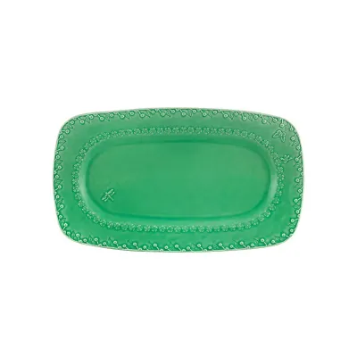 Flora Green Platter