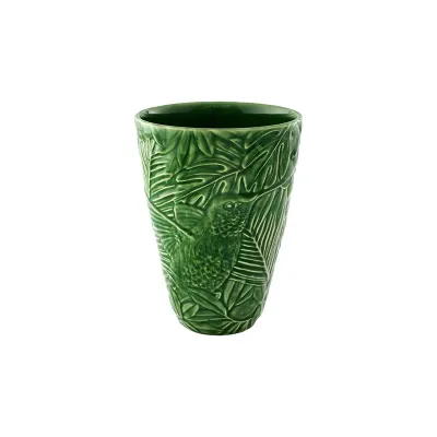 Equatorial Small Vase Palm Green