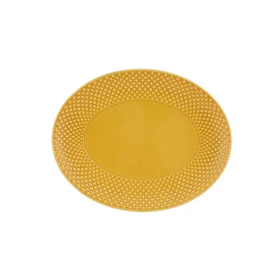 Bicos Amber Platter 15.6 in.