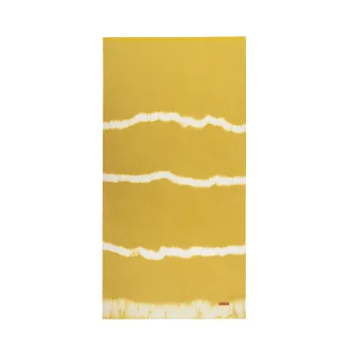 Fancy Beach Towel 33'' x 69'' Mustard