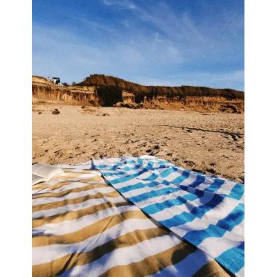 Costa Nova Beach Towel 35" x 72" Mediterranean