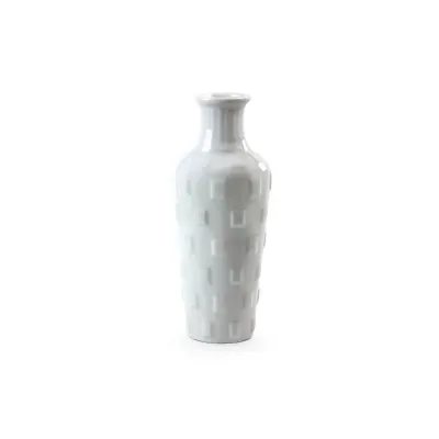 Argo Cool White Vase