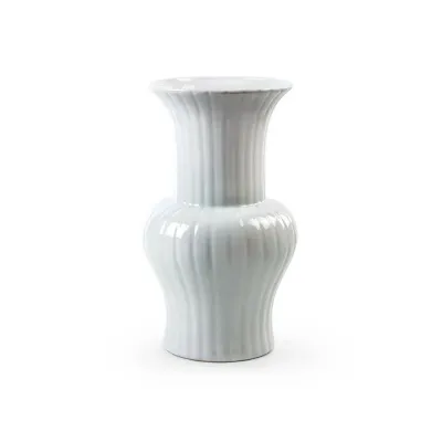 Amoy Cool White Vase