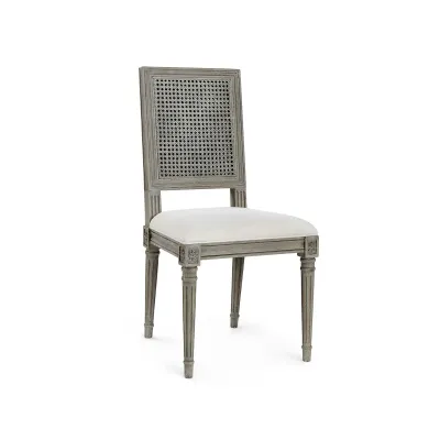 Annette Side Chair Soft Gray