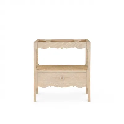 Arianna Sand 1-Drawer Cabinet
