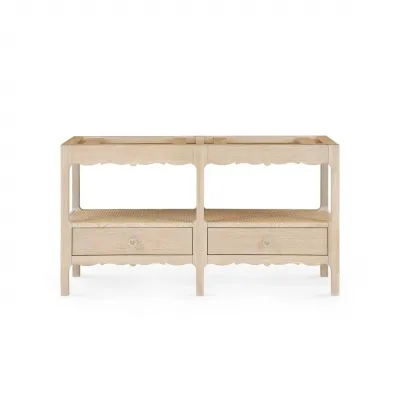 Arianna Sand 2-Drawer Cabinet