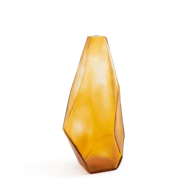 Asscher Vase Amber