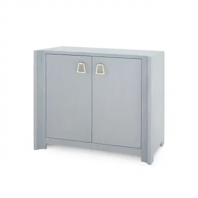 Audrey Washed Winter Gray Cabinet