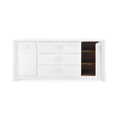Audrey 3-Drawer & 2-Door Cabinet Cream