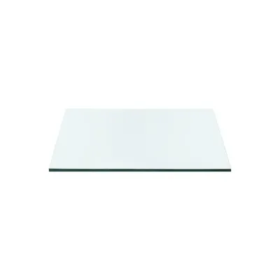 Barrett Clear 3-Drawer Side Table Glass Top