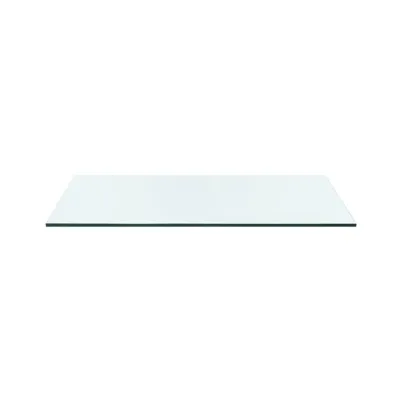 Barrett Clear 4-Drawer Glass Top Large