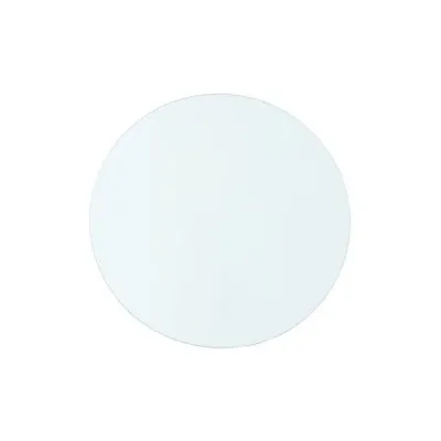 Bodrum Side Table Glass Top Clear