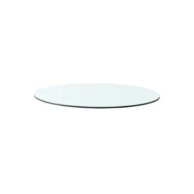 Bodrum Side Table Glass Top Clear