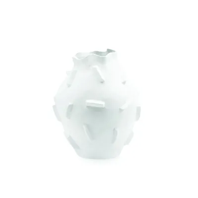 Bracque Large Vase Blanc de Chine