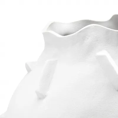 Bracque Large Vase Blanc de Chine