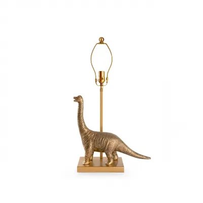 Bruno Antique Brass Lamp Without Shade