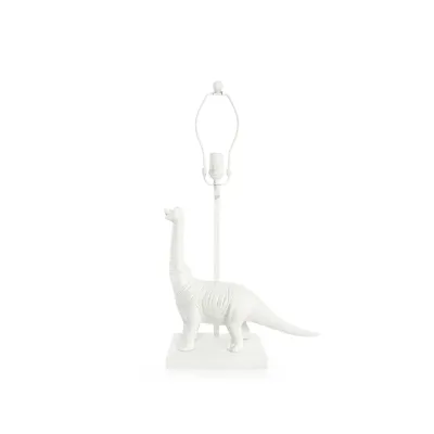 Bruno Plaster White Lamp Without Shade