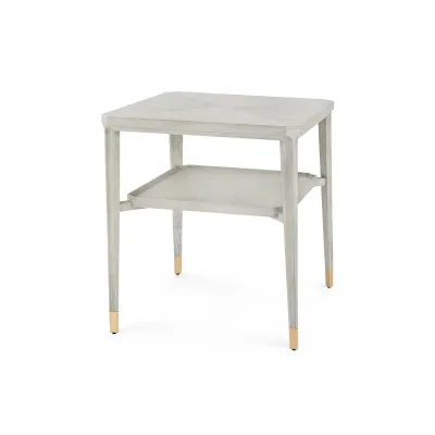 Bertram Side Table Soft Gray