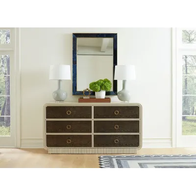 Buckley Tan Rectangular Serving Tray