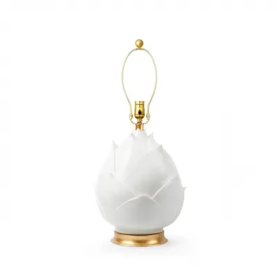 Budding Blanc de Chine Lamp Without Shade