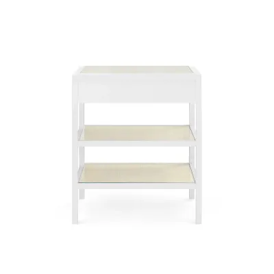 Caanan 1-Drawer Side Table Vanilla