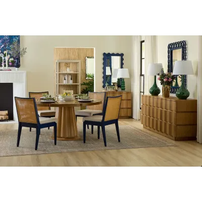 Celine Marine Blue Rectangular Mirror