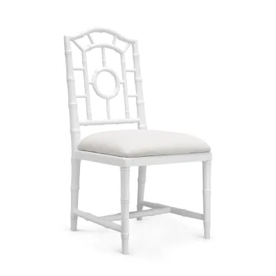 Chloe Side Chair Eggshell White