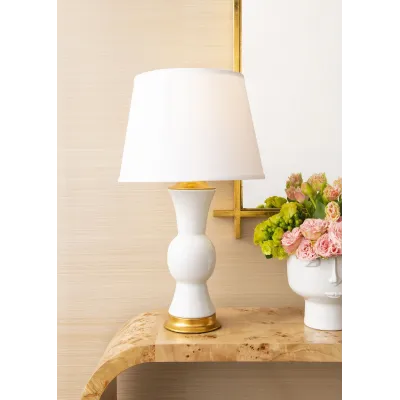Clarissa Lamp (Lamp Only) Antique White