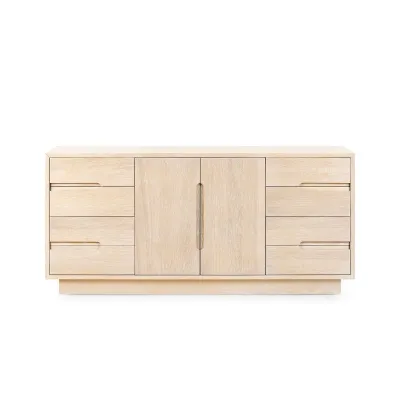 Cora 8-Drawer & 2-Door Cabinet, Sand