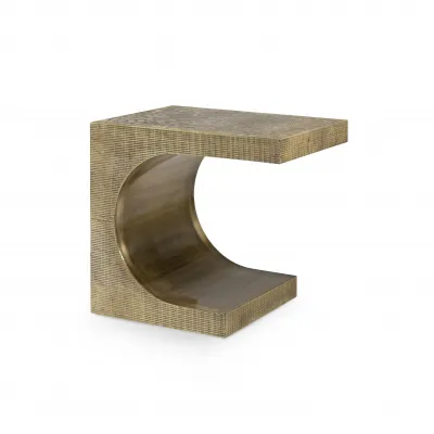 Dali Large Side Table Antique Brass