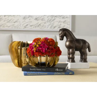 Doral Vase Brass