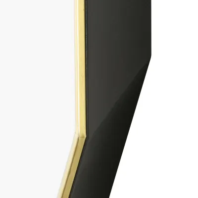 Eaves Mirror - Large Polished Brass