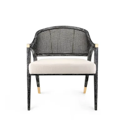 Edward Lounge Chair Jet Black