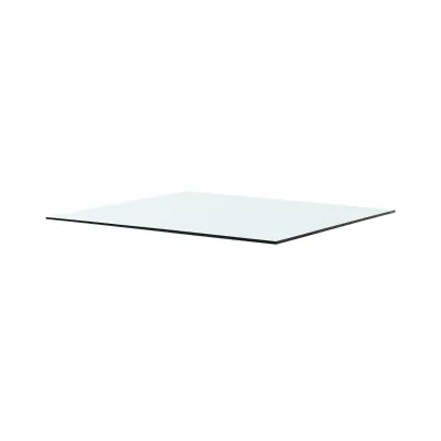 Harve Square Coffee Table Top Clear