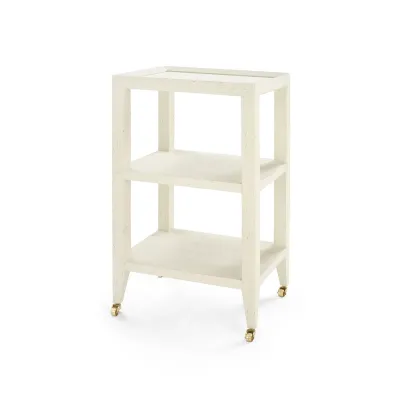 Isadora Side Table Canvas Cream