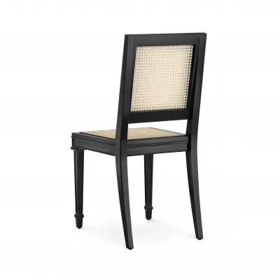 Jansen Side Chair Black