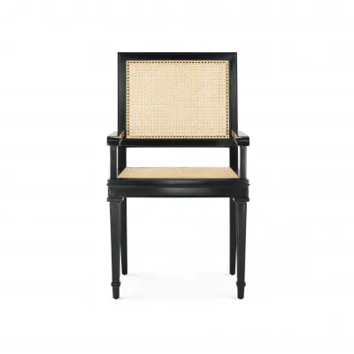 Jansen Arm Chair Black