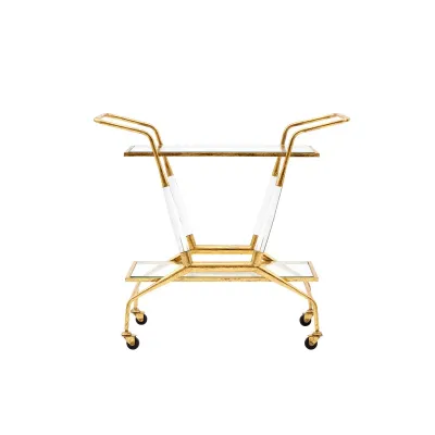 Jepson Bar Cart Gold Leaf