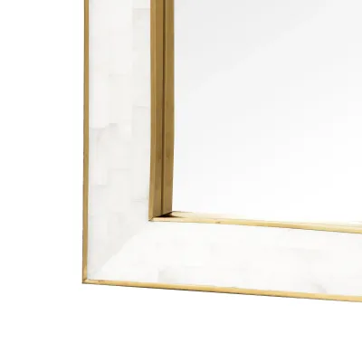 Leighton Mirror Alabaster