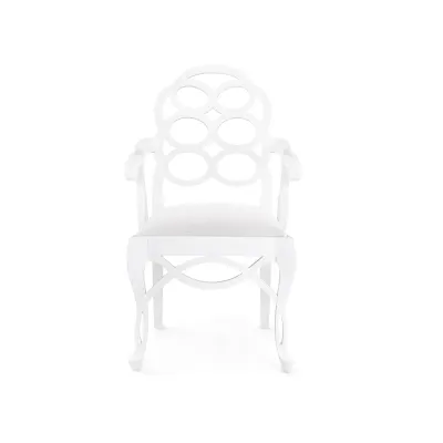 Loop Armchair Eggshell White