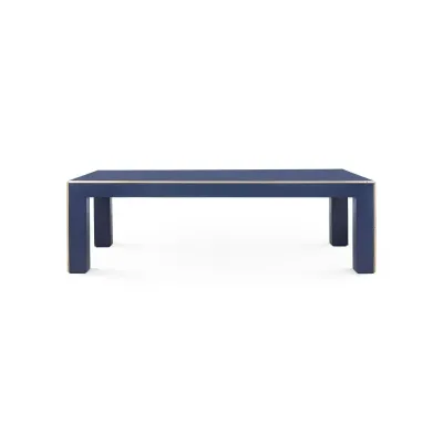 Melissa Coffee Table, Midnight Blue