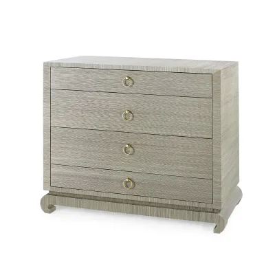 Ming Large 4-Drawer Sage Green