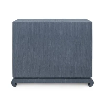 Ming Large 4-Drawer Navy Blue