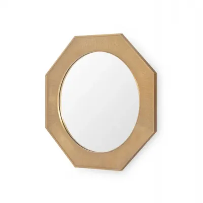 Martina Large Mirror Antique Brass