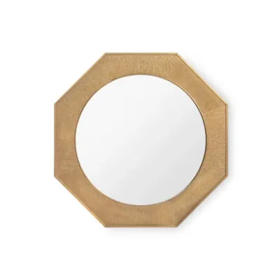 Martina Large Mirror Antique Brass