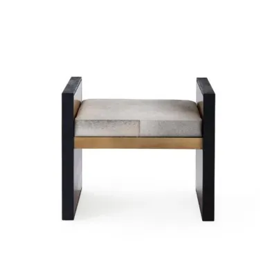 Odeon Bench/Side Table Cushion Gray